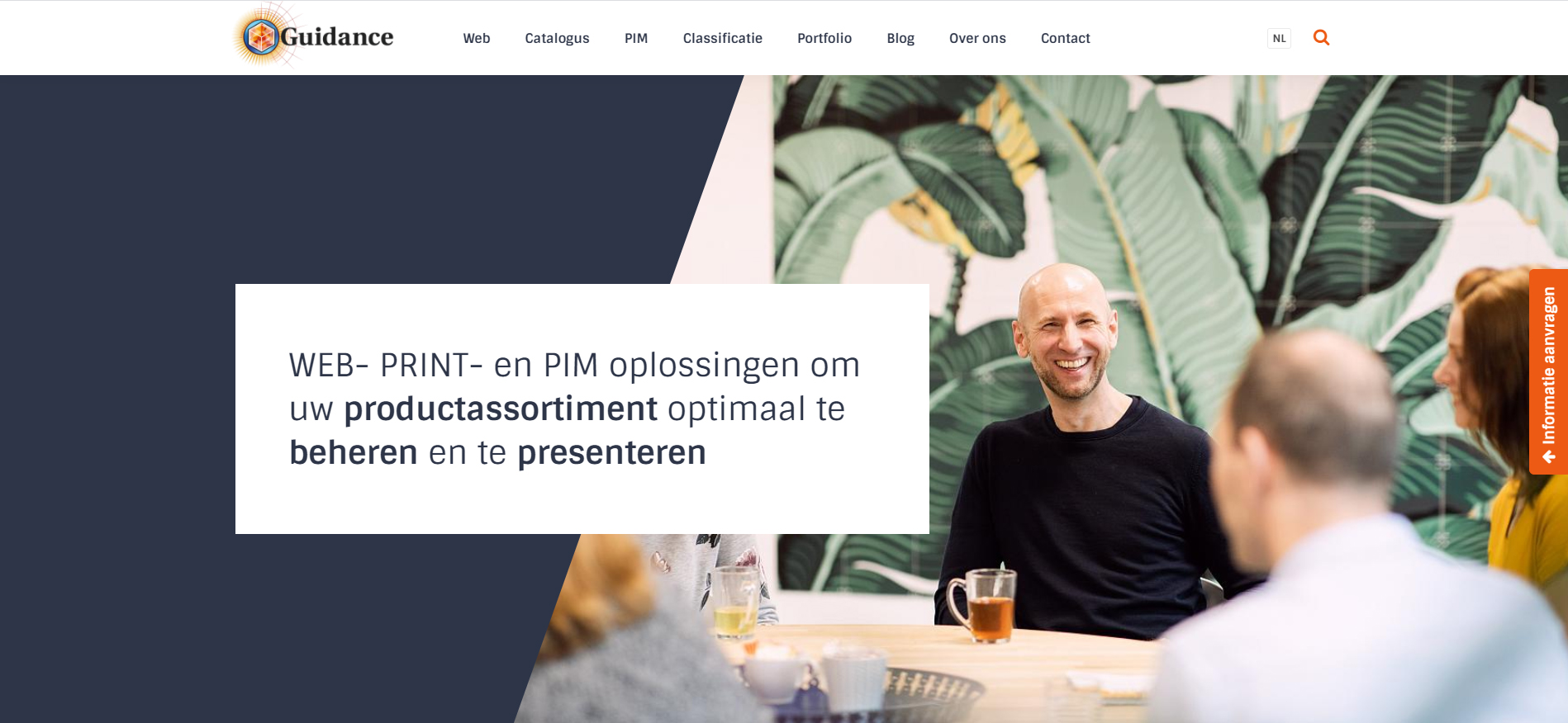 Guidance web print en pim oplossingen